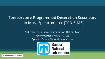 SAND2018-4579 PE  Project Background    Sandias Z Machine uses high magnetic fields