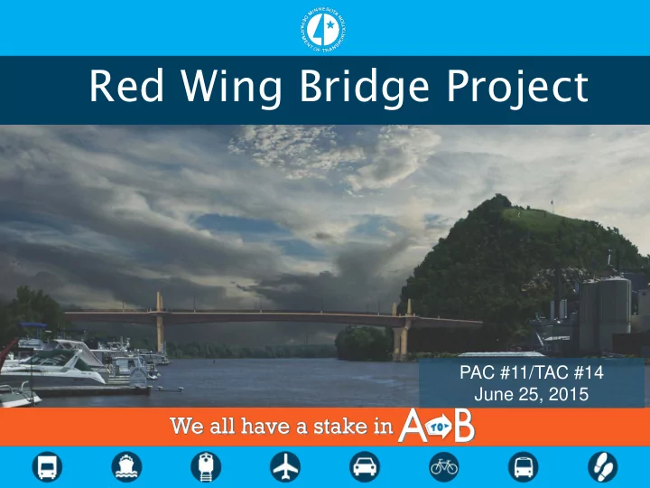 red wing bridge project