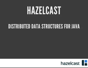 HAZELCAST  DISTRIBUTED DATA STRUCTURES FOR JAVA  WHO AM I  Fuad Malikov  @fuadm  Hazelcast