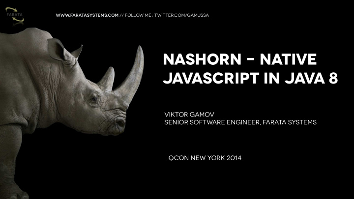 nashorn native javascript in java 8