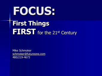 Sometimes the first duty of  intelligent men is the  restatement of the obvious .  George Orwell A