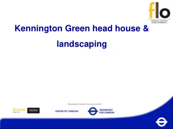Kennington Green head house &amp; landscaping  Engagement summary  23 March-20 April  c.5,000