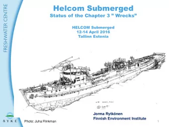 Contents    Gothenburg meeting  outcome    Response outcome    Draft Chapter of Chapter