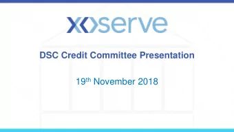 19 th November 2018  Agenda    1. Introduction and Status Review  1.1. Apologies for absence