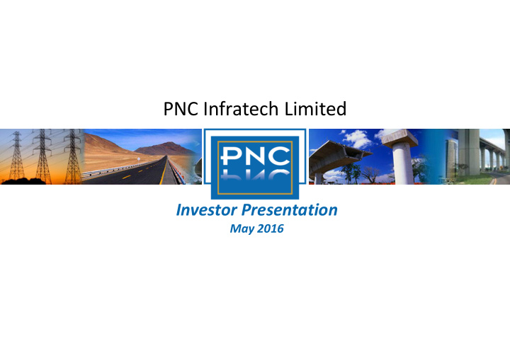 pnc infratech limited