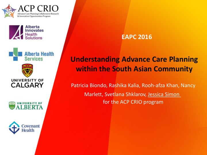 understanding advance care planning within the south