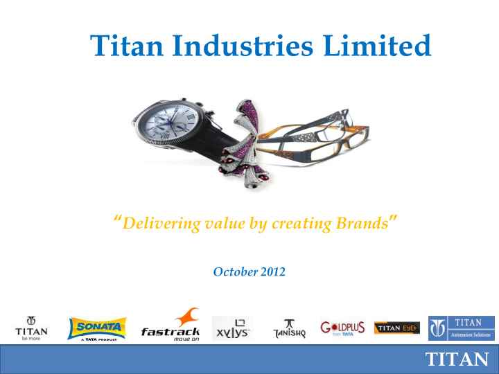 titan industries limited
