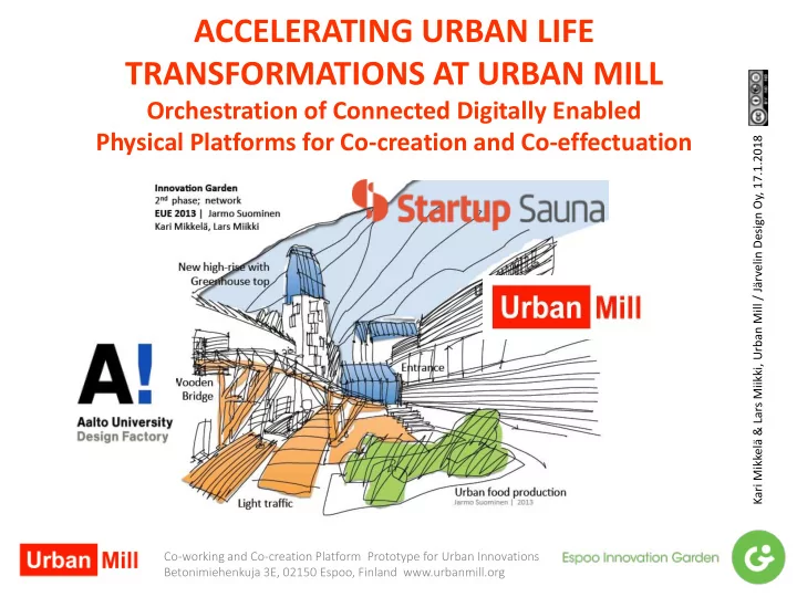 transformations at urban mill