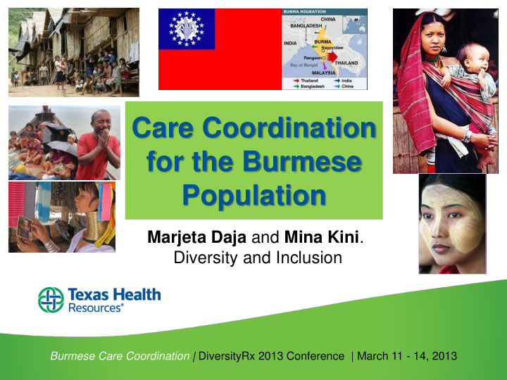 care coordination for the burmese population