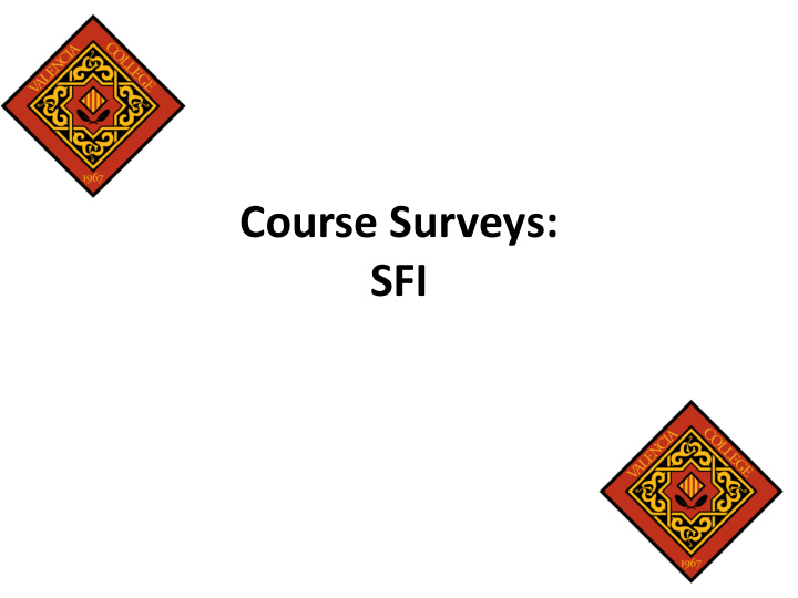 course surveys sfi url link