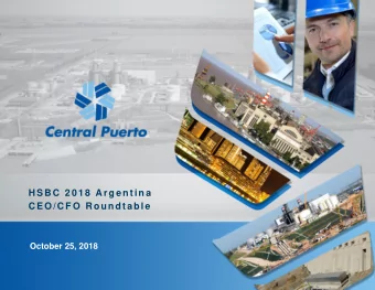 H SB C  2 0 1 8  A rge nt ina  C EO /C FO  R oundt able  October 25, 2018  Until 2017, energy