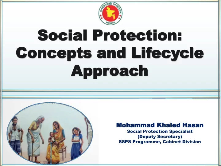 social pr social protection otection