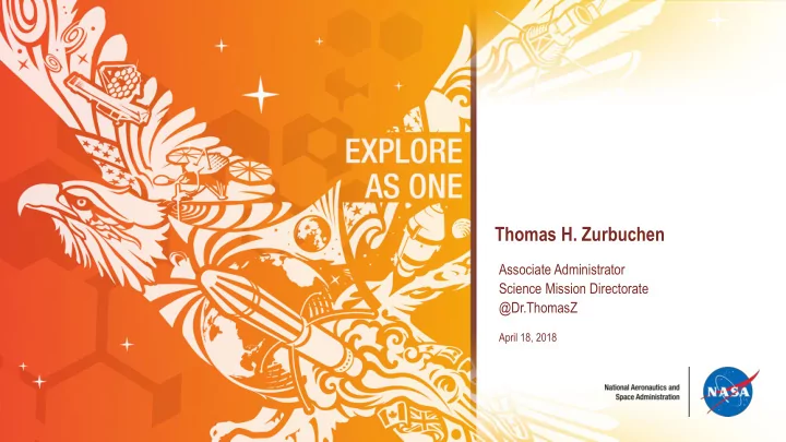 thomas h zurbuchen