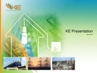 KE Presentation  April 2016  Pakistan Country Overview  Country Overview  Significant Progress in