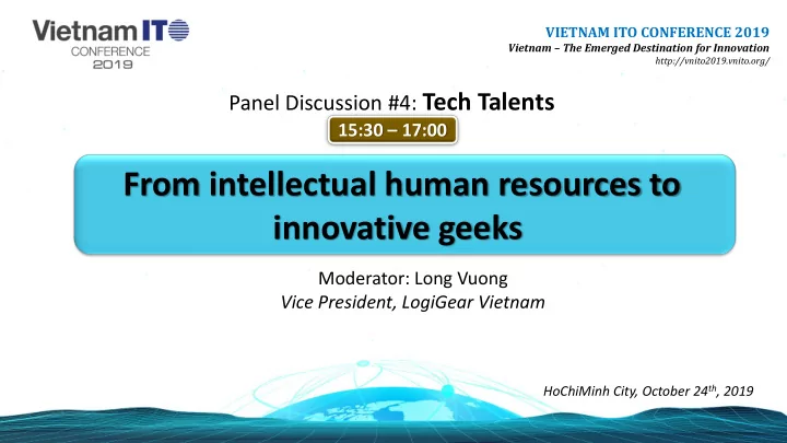 from intellectual human resources to