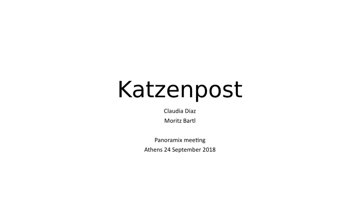 katzenpost