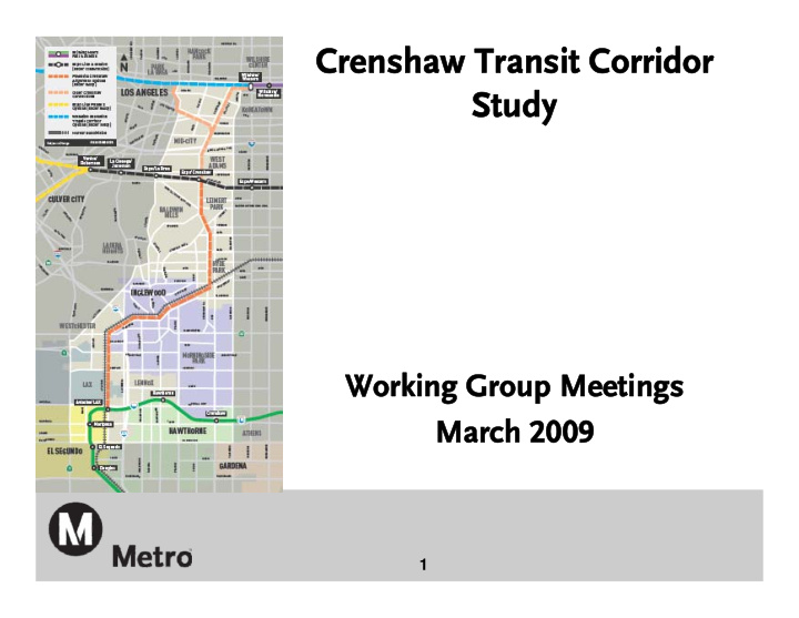 crenshaw transit corridor crenshaw transit corridor study