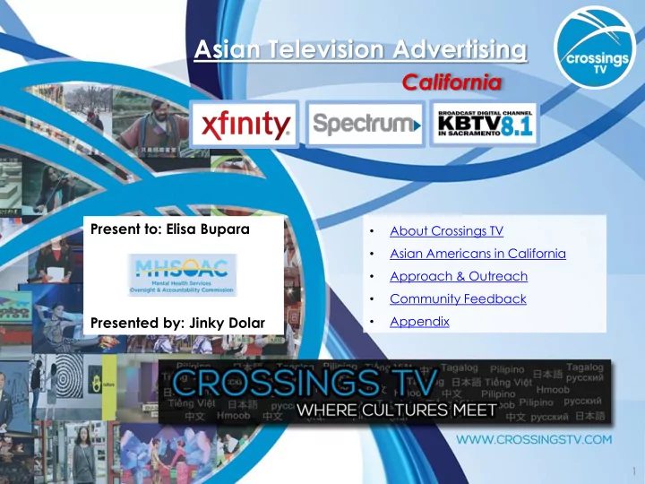 asian television advertising