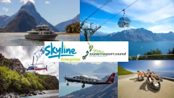 Agenda  Who is Skyline Enterprises?  Market overview  Understand our types of sales calls