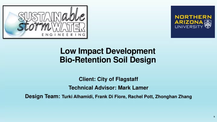 low impact development