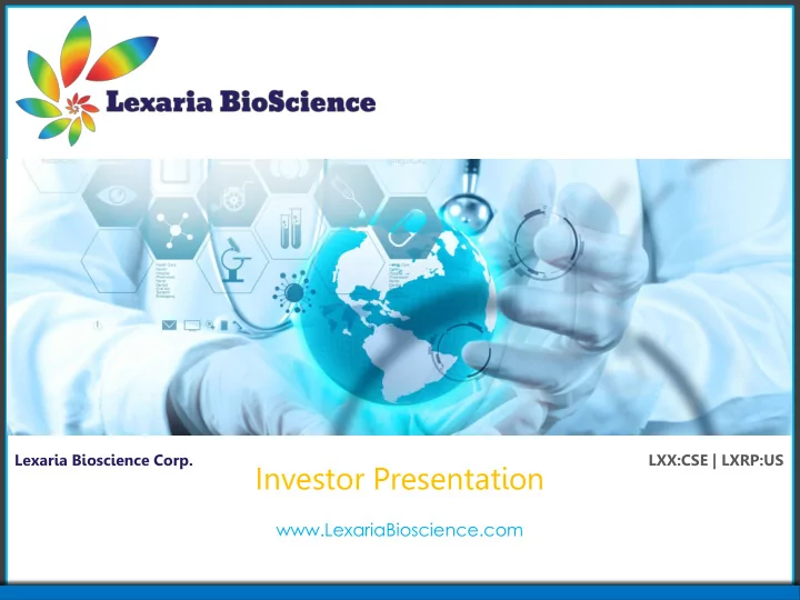 investor presentation