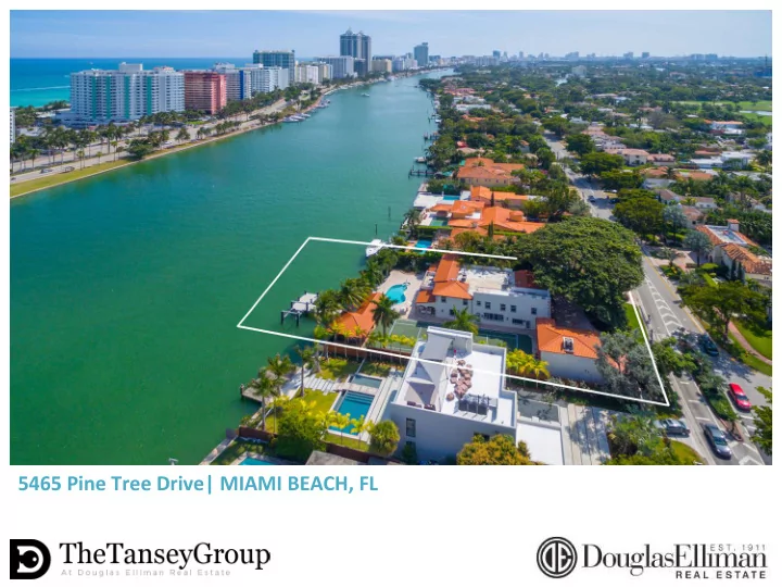 5465 pine tree drive miami beach fl 5465 pine tree drive