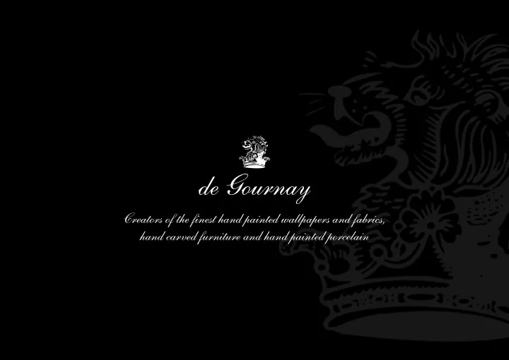 creators of the finest hand painted wallpapers and