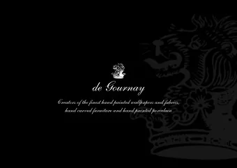 Creators of the finest hand painted wallpapers and fabrics,  hand carved furniture and hand painted