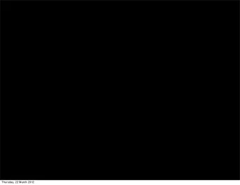 Thursday, 22 March 2012  1  Thursday, 22 March 2012 T ere once was a queen so s rong and so pr o d,