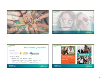 1  What are the central questions of adolescence?  TJLES Development  How can our work help teens