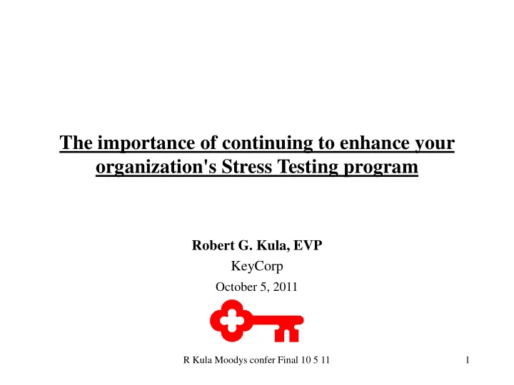 the importance of continuing to enhance your organization