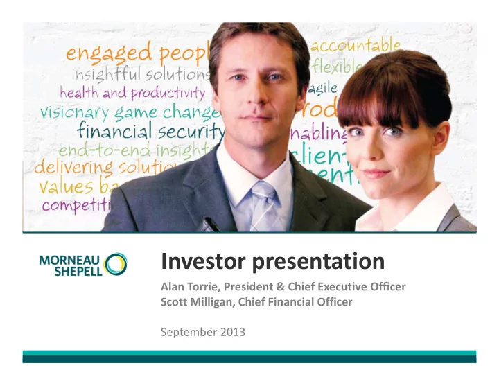investor presentation