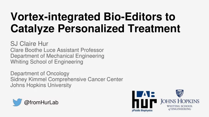 vortex integrated bio editors to