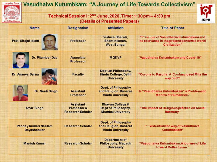 vasudhaiva kutumbkam a journey of life towards
