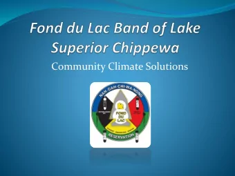 Community Climate Solutions  National Efforts  Presidents State, Local, and Tribal Leaders Task