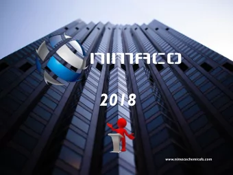 nimaco  2018  www.nimacochemicals.com  Our mission  01  Nimaco commits itself to providing