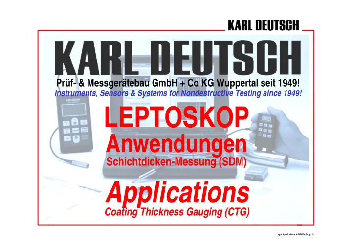 applications
