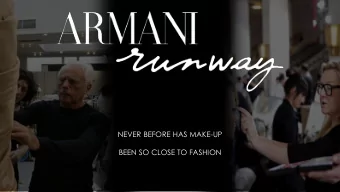 NEVER BEFORE HAS MAKE-UP  BEEN SO CLOSE TO FASHION  FOR THE  THE MAKE-UP OF THE SHOW  AT THE