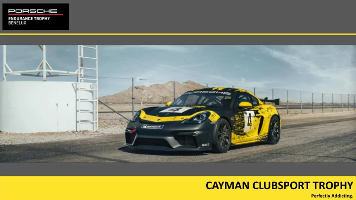 cayman clubsport trophy