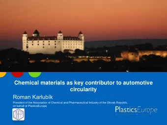 circularity  Roman Karlubk  President of the Association of Chemical and Pharmaceutical Industry