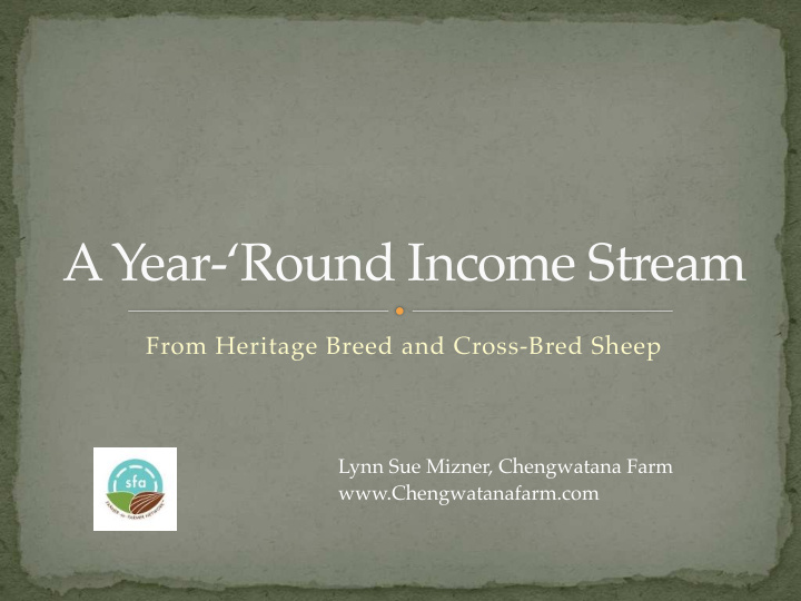 a year round income stream