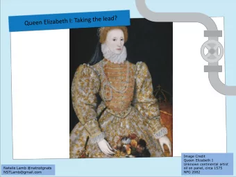 Natalie Lamb @natnotgnats  oil on panel, circa 1575  NSTLamb@gmail.com  NPG 2082  Lead- a thing of