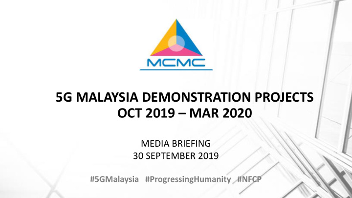 5g malaysia demonstration projects