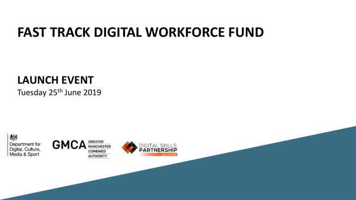 fast track digital workforce fund