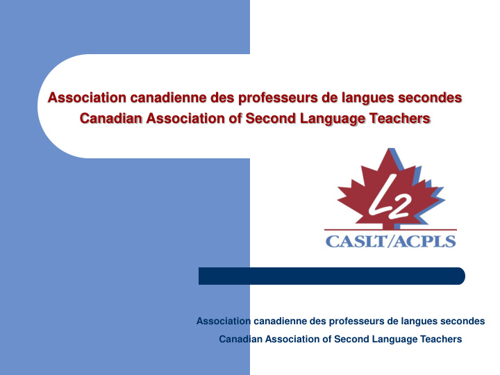 association canadienne des professeurs de langues