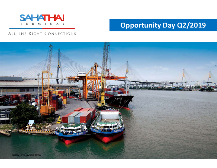 opportunity day q2 2019