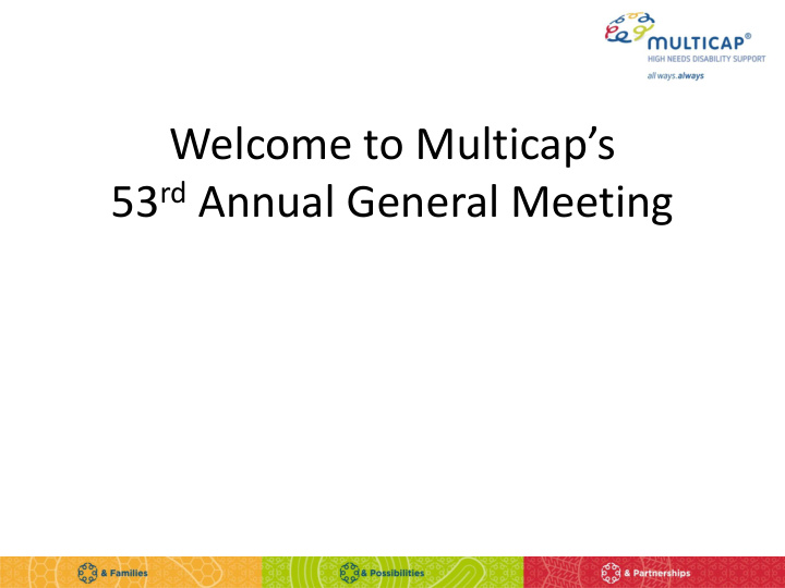 welcome to multicap s