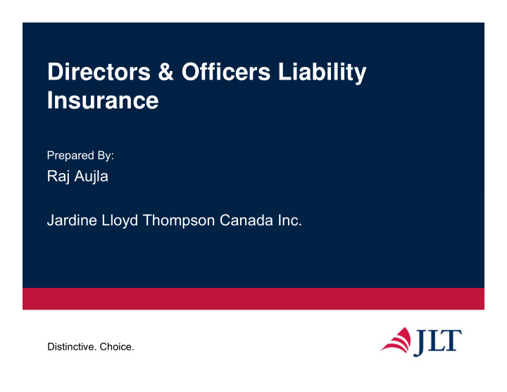 directors officers liability insurance
