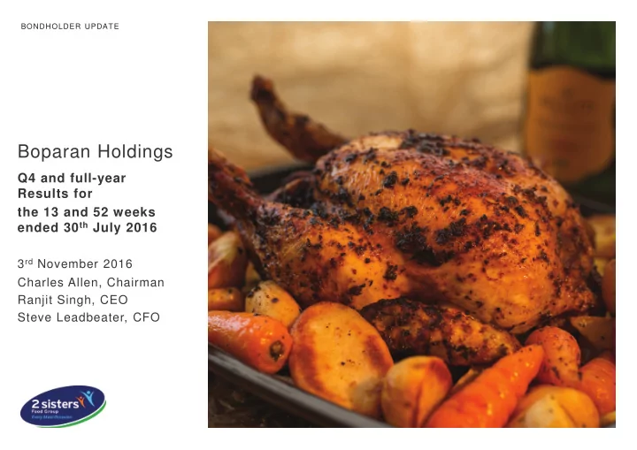 boparan holdings