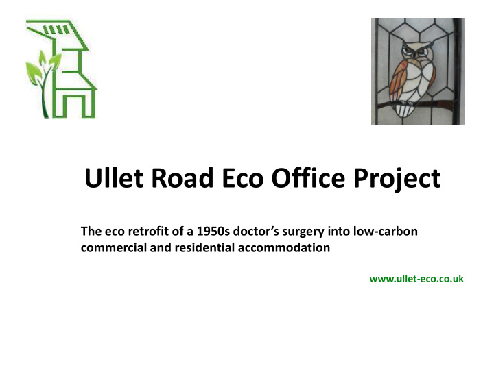 ullet road eco office project